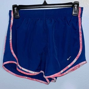 Blue Nike Athletic Shorts